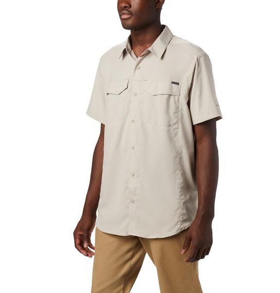 Columbia Silver Ridge Lite Shirts Men Khaki USA (US2342130)